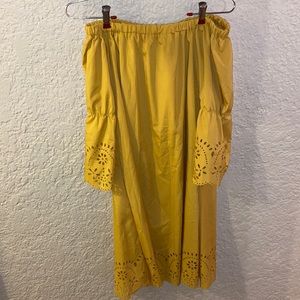 Off the shoulder dress